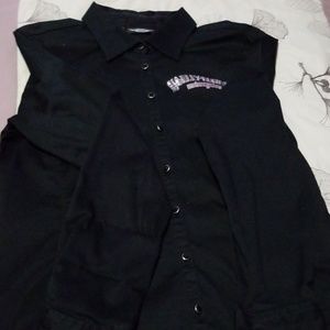 Womans Harley davidson button up shirts